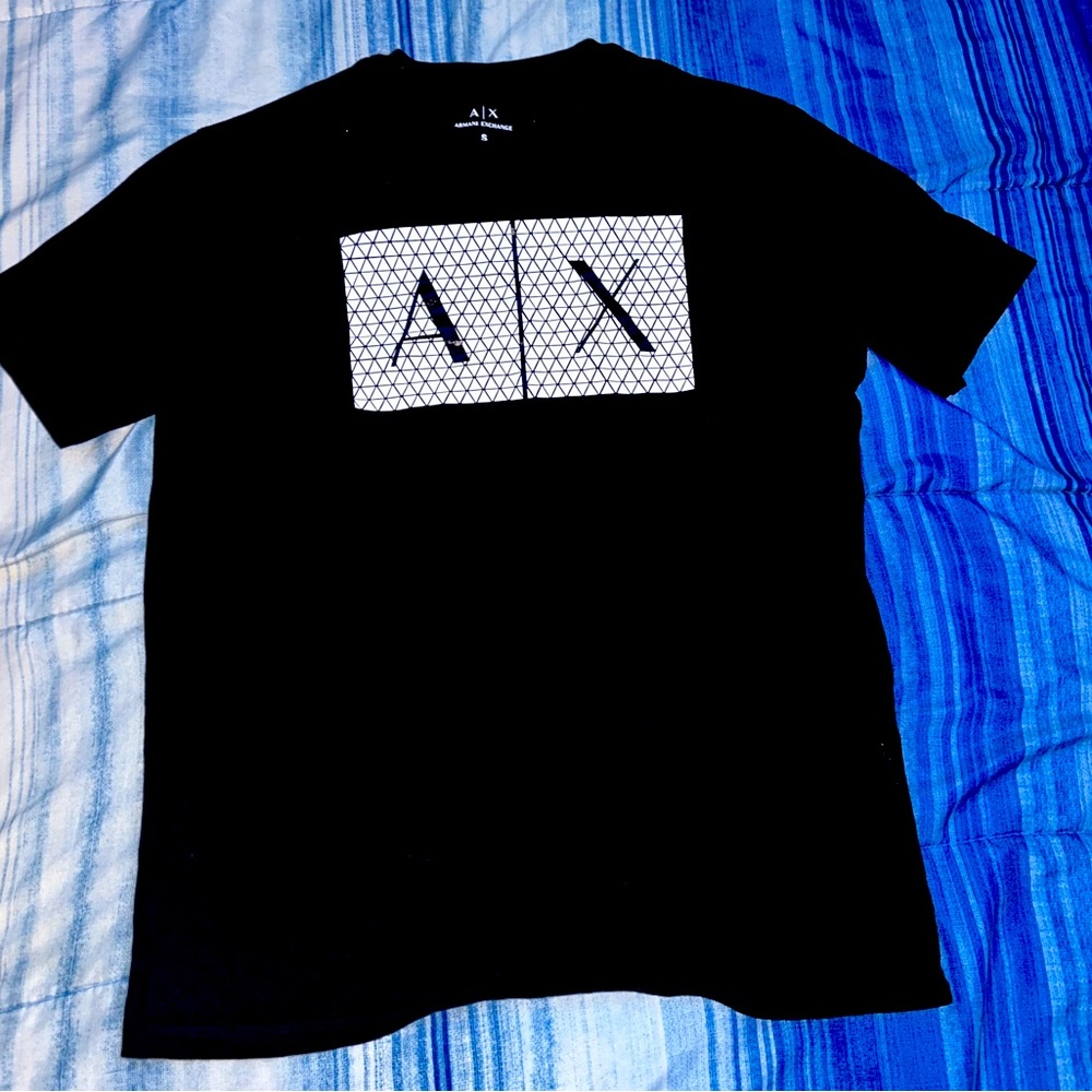Black Armani Exchange Tee